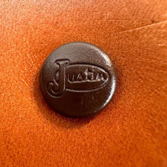 Justin 125 Year Studded Belt Leather Brown Women's Cowgirl Size: 34 - Picture 14 of 14